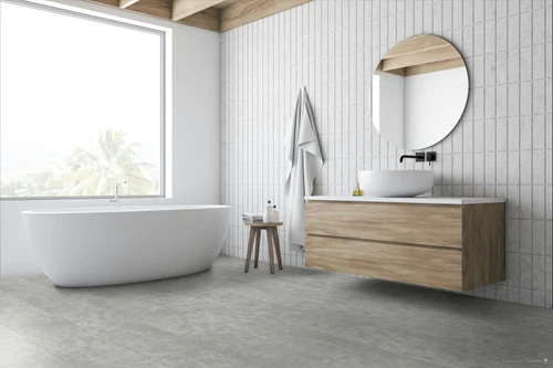 COREtec Anything Goes Enhanced Tile - Claire Stone - 12" x 24" Waterproof Luxury Vinyl Tile