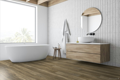 Rustic Revival Collection - Grizzley Bear Hickory - Rigid Core Waterproof Flooring 7"x48" Waterproof Luxury Vinyl Plank Flooring