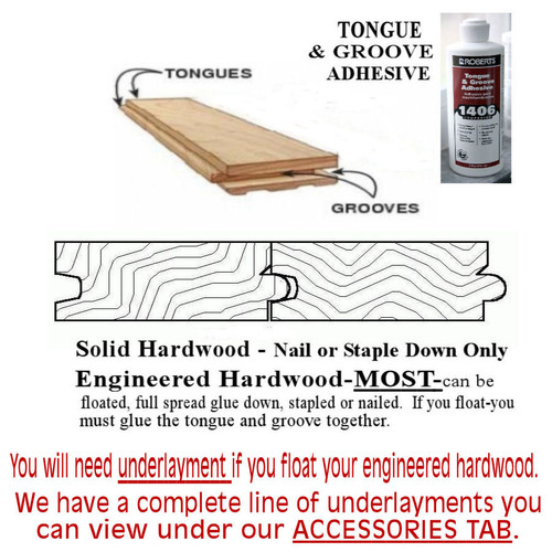 LOT PURCHASE - Mohawk Collection Maple Creama 3-1/4" Solid 3/4" Hardwood Flooring
