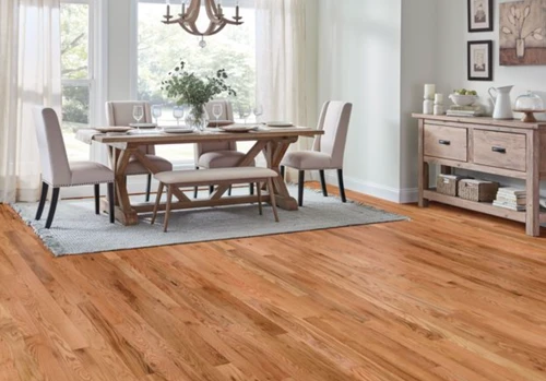 Bruce Hardwood - St Vincent Natural Oak - 3/4" Thick 2.25" Wide Solid Hardwood Flooring room