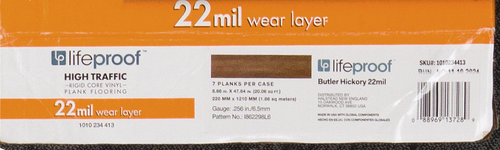 LIFEPROOF - Butler Hickory - 8.66"x 47.64" Waterproof Vinyl Plank Flooring
