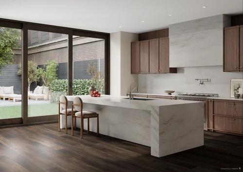 CORELUXE - Madison Oak - 8mm 7.8" x 60" Rigid Core Waterproof Flooring with Attached Pad