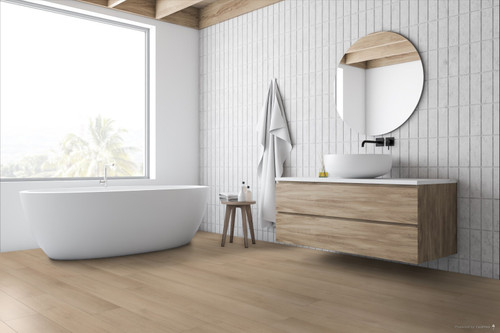 Shaw Floorte Pro Starting Line - Serene Greige - 7" x 60" Waterproof Luxury Vinyl Plank 007316