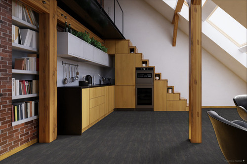 Shaw Vapor 18"x36" Vapor Blue Carpet Tile