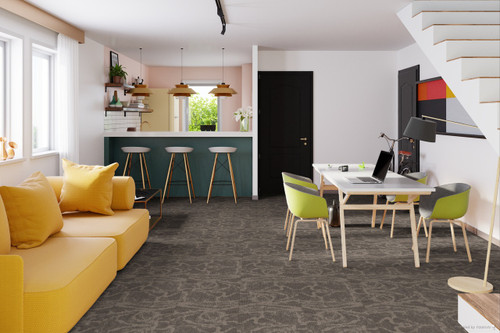 Shaw Valley 18"x36" Warm Grey Carpet Tile