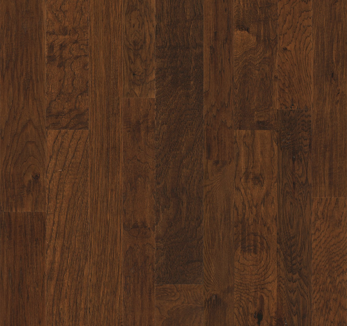 Home Legend - Handscraped Distressed Nutmeg Hickory - 3-1/2" and 6-1/2 " Wide - Exotic Engineered Hardwood Flooring