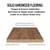 Mullican St Andrews Red Oak Natural 5" Wide 3/4" Solid Hardwood Flooring 11381