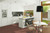 Lifeproof - Waterproof - Cherry Lane - 7.56" x 50.63" x 14mm Laminate Flooring with Pad Attached CHERRY room