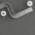 SPECIAL CLOSEOUT - Shaw Patcraft Metallix Pewter 9" x 36" Loose Lay Luxury Vinyl Flooring 00570 - Sample