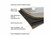 Armstrong Allure Ginger Wood Click Together Luxury Vinyl Plank 6" x 42" Waterproof Flooring with Attached Pad 80430 - Sample