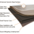 Home Decorators Collection - Fishers Island - 6"x42" - Click Lock Waterproof Vinyl Plank Flooring FISHER - Sample