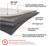 LIFEPROOF - Banff Gray Hickory - 7.13"x48.03" Click Lock Waterproof Vinyl Plank Flooring BANFF SQFT Price : 3.19