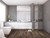 CORELUXE - Madison Oak - 8mm 7.8" x 60" Rigid Core Waterproof Flooring with Attached Pad