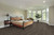 Shaw Rooted 18"x36" Brown Carpet Tile room