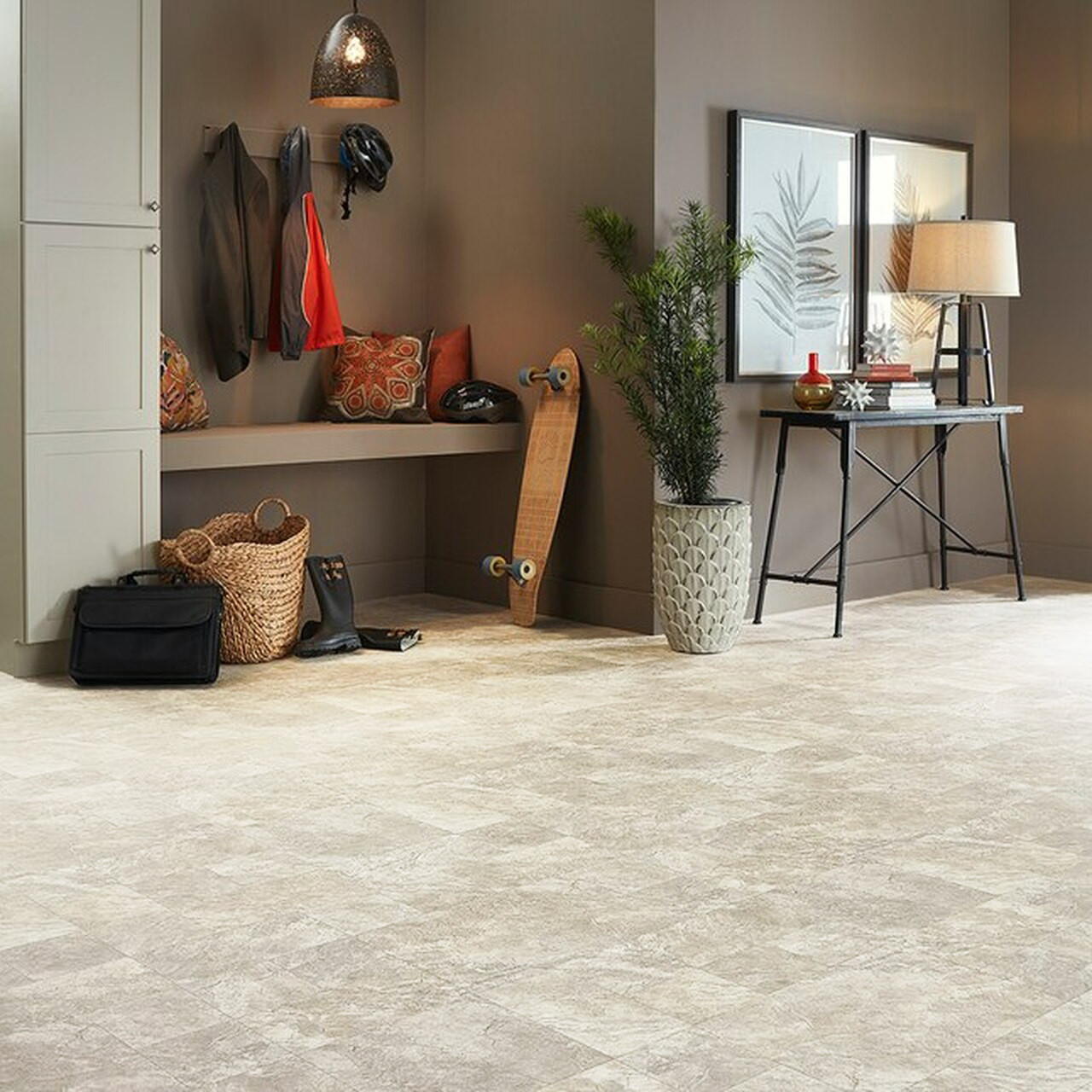 Mohawk Sheet Vinyl - 12" Courage Luxury Resilient Sheet Vinyl Flooring 909L SQFT Price : 1.39 room