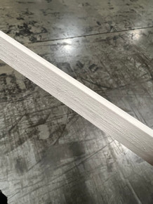 SOLD BY THE LOT OF 50 PIECES - White Primed Shoe Mold-Quarter Round 1/2" x 3/4" x 8 foot Lengths $2.96 per piece