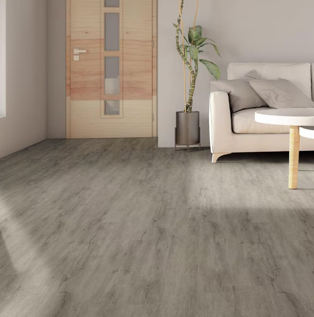 Major Brand Name - Maokai Moonstone Oak -  Rigid Core Waterproof Luxury Vinyl Plank 6" x 36" with Attached Pad MAOKAI