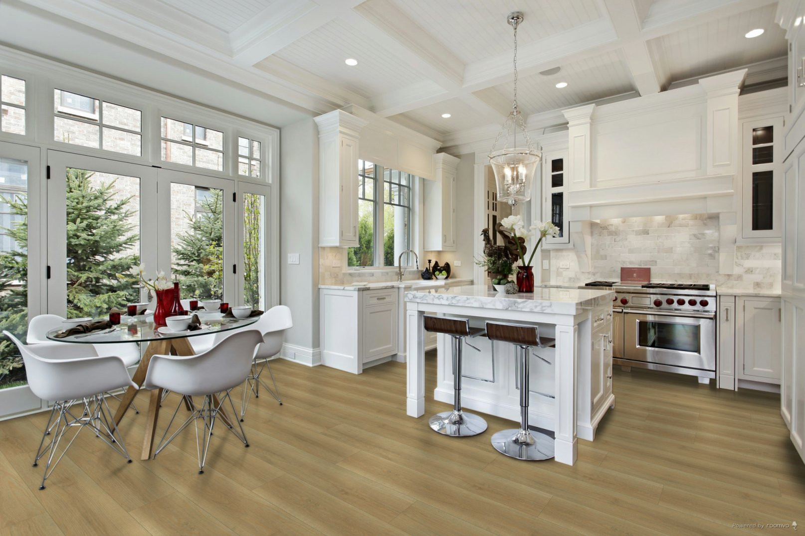 ULTRA SUNSHINE PLANK COLLECTION -ARTISAN - SPC Rigid Core - Waterproof Flooring with Attached Pad 9" x 60" Waterproof Luxury Vinyl Plank Flooring 12545 room