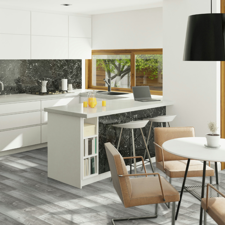 Mindful Collection - Morocco - Rigid Core Waterproof Flooring 7" x 60" Waterproof Luxury Vinyl Plank Flooring MORO SQFT Price : 2.19 room