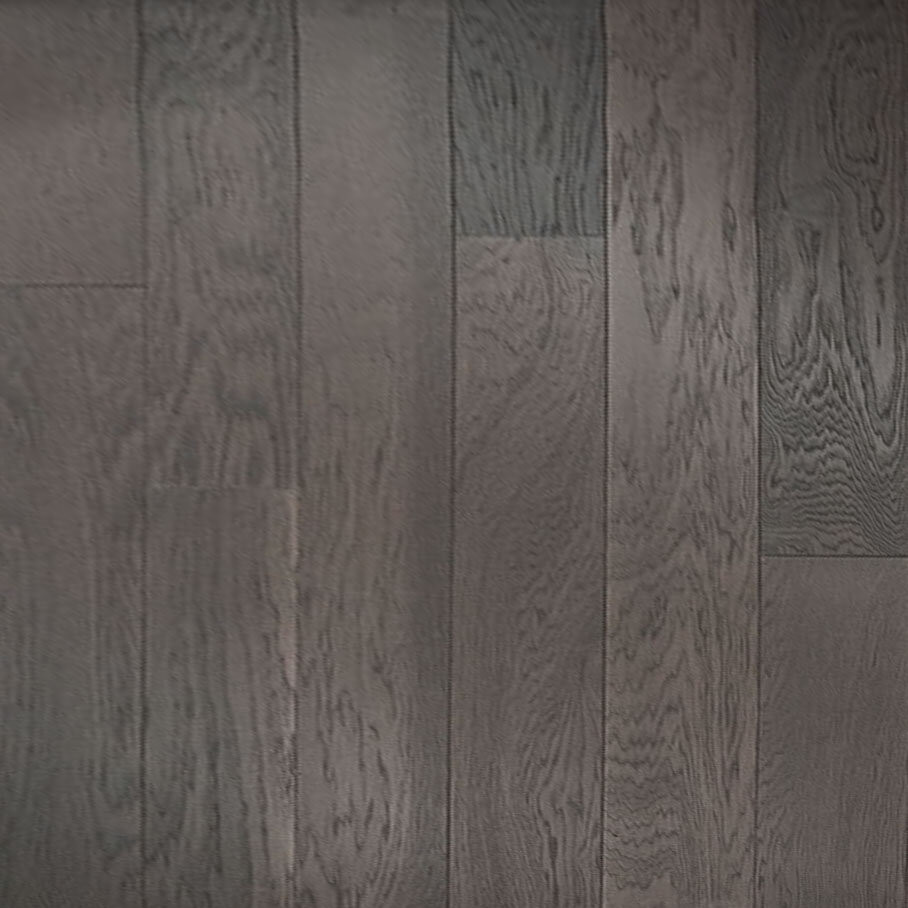 American Values - Hickory Conviction- 7.5" Wide 1/2" Thick - Wire Brushed Engineered Hardwood A1H0102