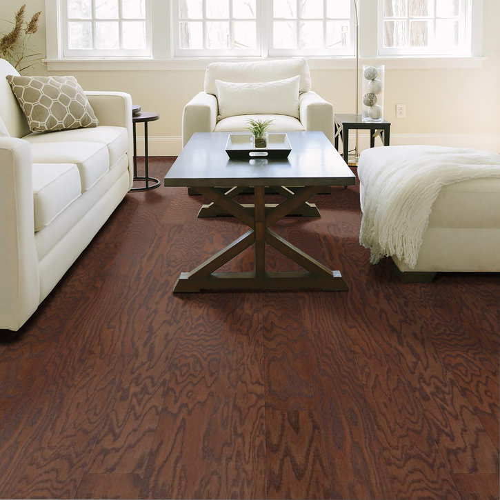 PRICE DROP ALERT - Shaw Repel Century Oak - Hazelnut - 5" x 1/2" Thickness Engineered Oak Hardwood 0361W00874 SQFT Price : 1.89