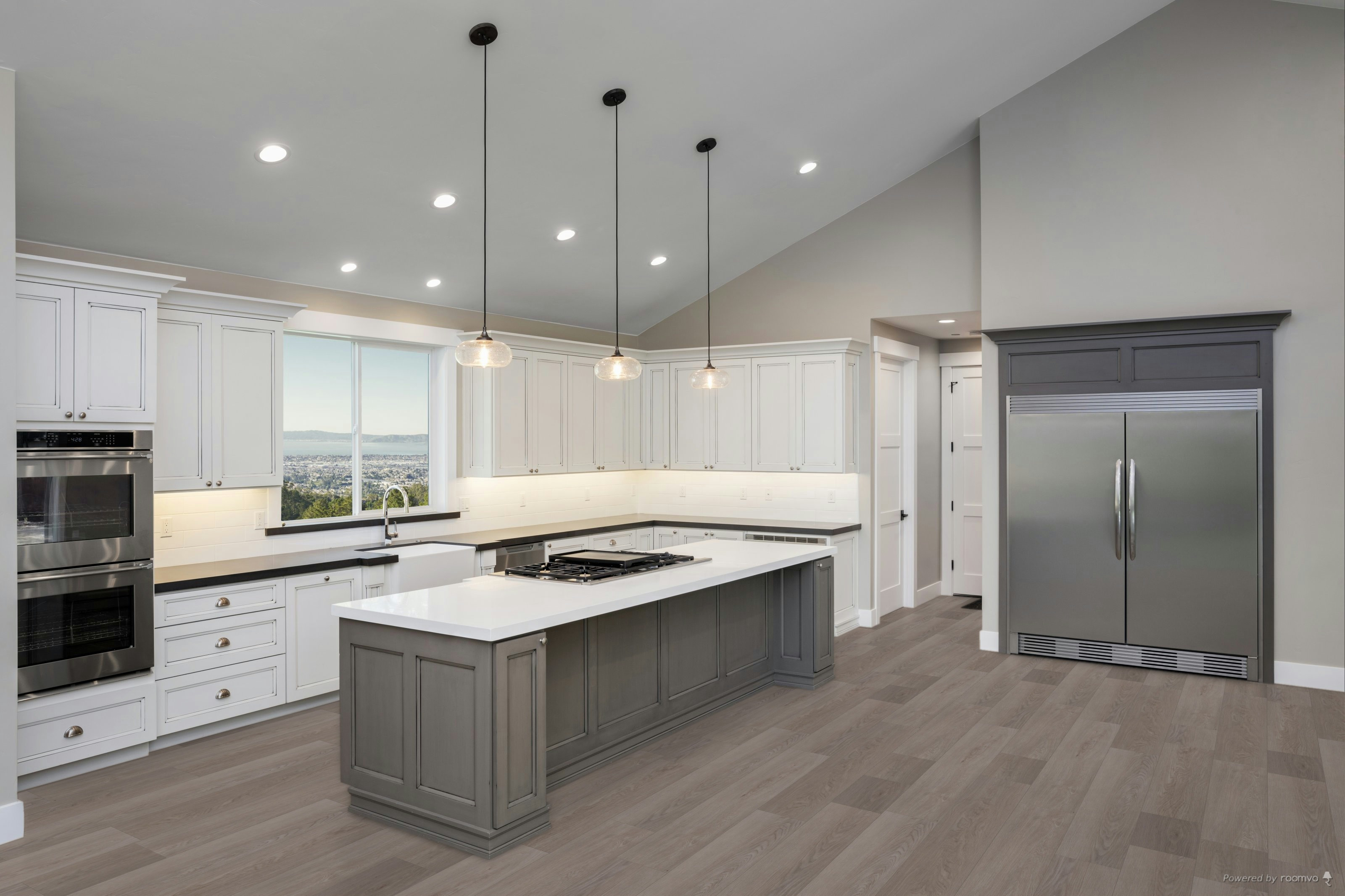 Dynamic Collection - Twilight Oak - Rigid Core Waterproof Flooring with Attached Pad - 7" x 20/40/60" Random Length - Waterproof Luxury Vinyl Plank Flooring 88065-005 SQFT Price : 3.09 room