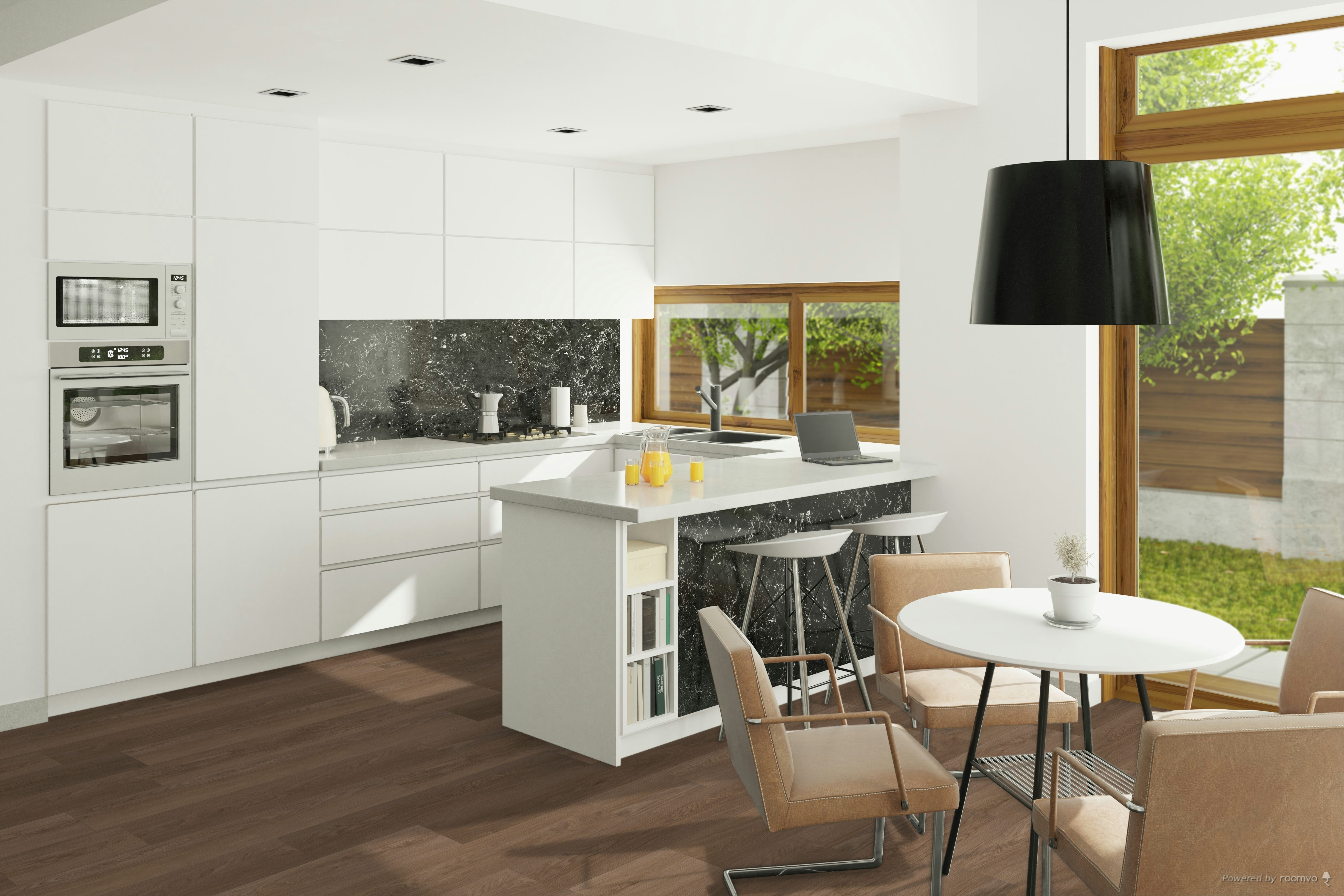 Dynamic Collection - Urban Ember - Rigid Core Waterproof Flooring with Attached Pad - 7" x 20/40/60" Random Length - Waterproof Luxury Vinyl Plank Flooring 88065-004 SQFT Price : 3.09 room