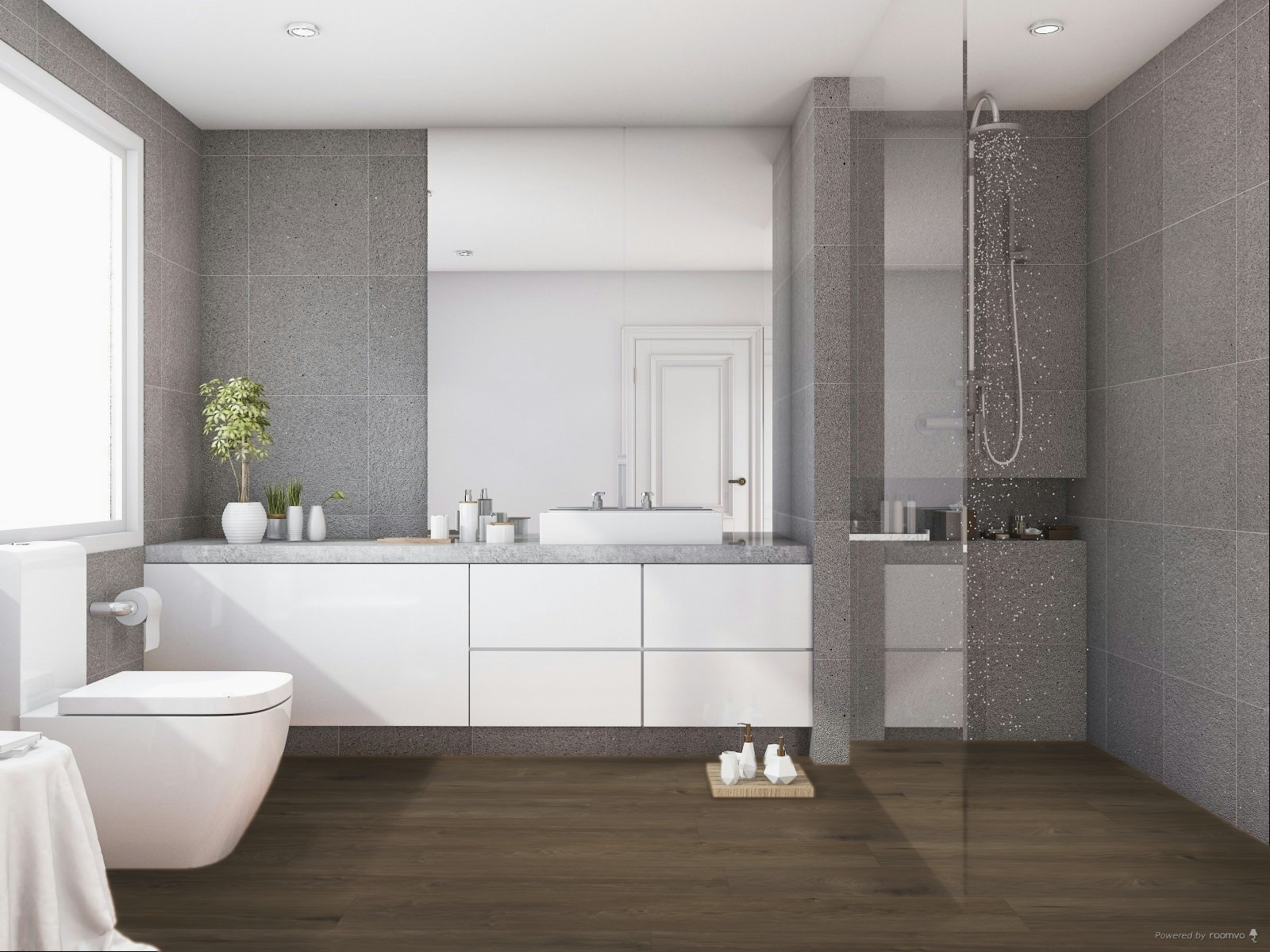 Mannington Adura Apex Plank - Mokuzai - Twig - 8" x 72" - with Attached Pad APX133 SQFT Price : 3.79  room