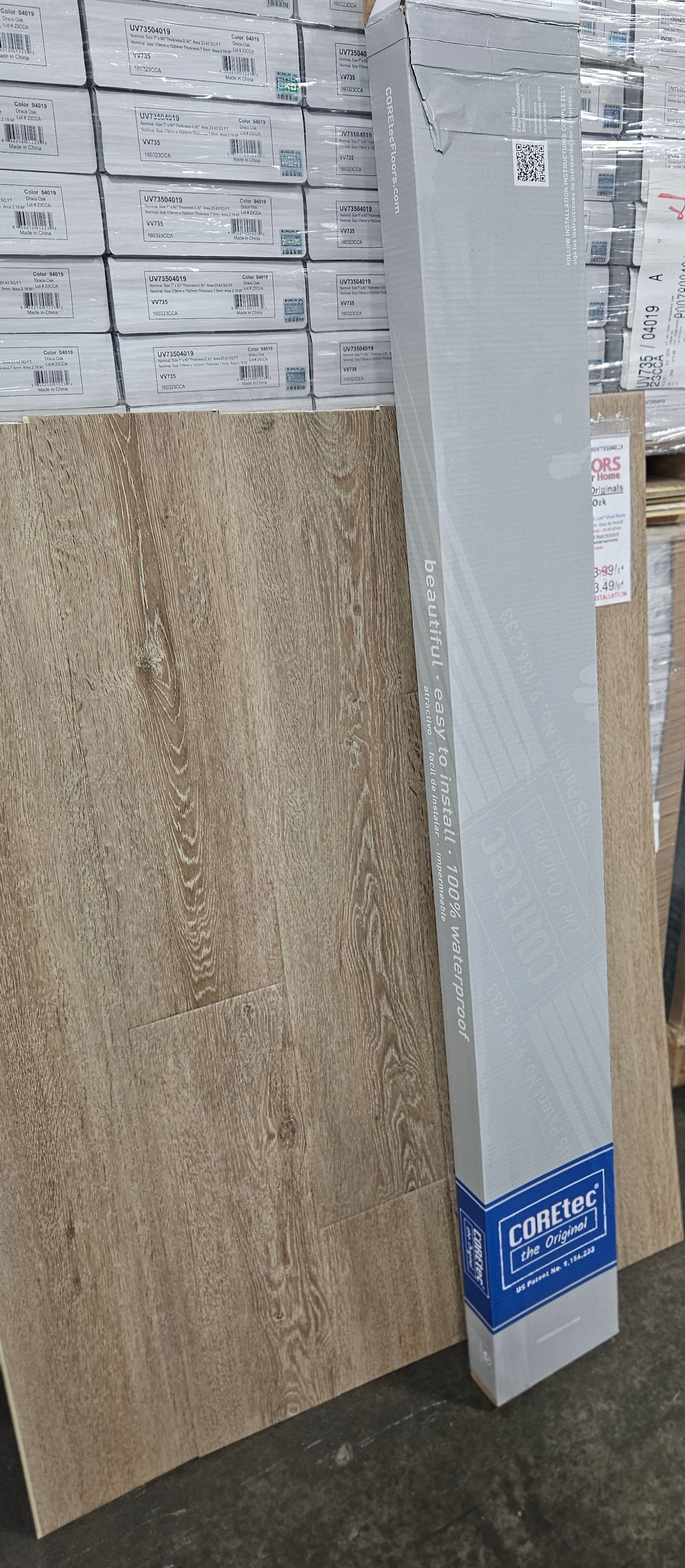 Lot Purchase - COREtec Originals Premium - Draco Oak - 7