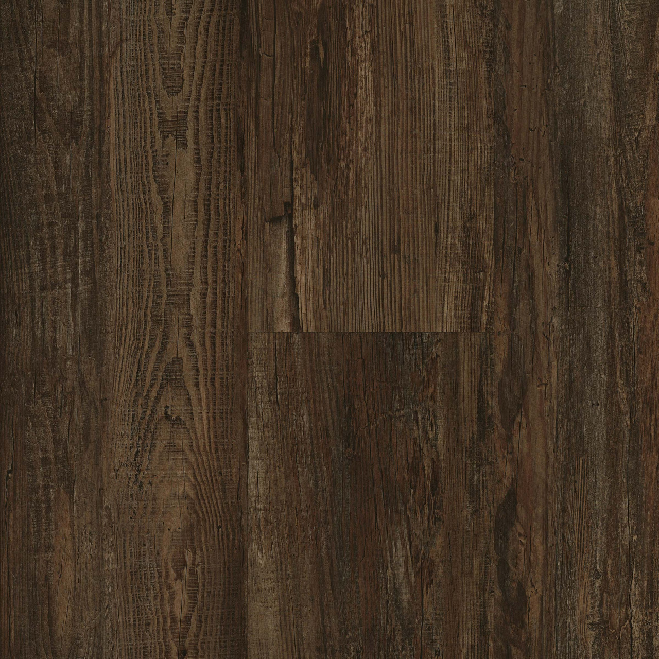 Master Design Home Living Collection Shenandoah Distressed Oak Rigid Core 9" x 60" Waterproof Vinyl Plank with Attached Pad FS059 - Sample