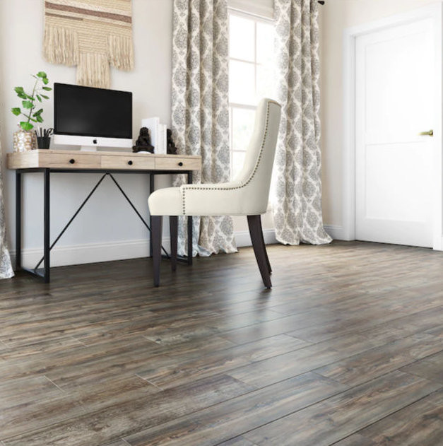 Shaw Glendale Pine Waterproof Luxury Vinyl Plank 7" x 48" with Attached Pad 7044 - Sample