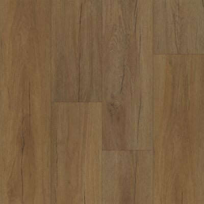 ONE OF OUR BEST SELLERS - Happy Feet Perseverance Tawny 9" x 60" Waterproof Luxury Vinyl Plank with Attached Pad 924 - Sample