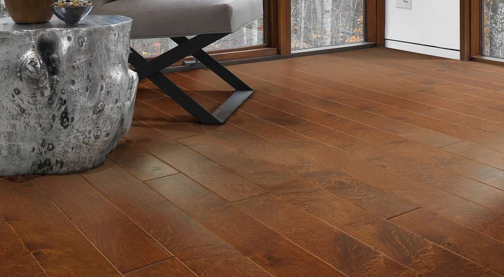SPLASH PROOF WARRANTY - Shaw Palm Beach II Burnside Hardwood 5" Wide 3/8" Thick Engineered Maple Hardwood 00627 - Sample