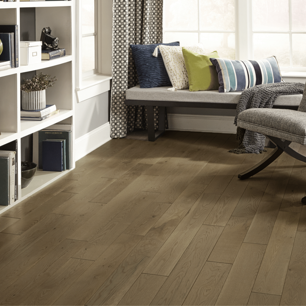Mullican Wexford Euro Sawn White Oak Seabrook 5" Wide 3/4" Solid Hardwood Flooring 21110 - Sample