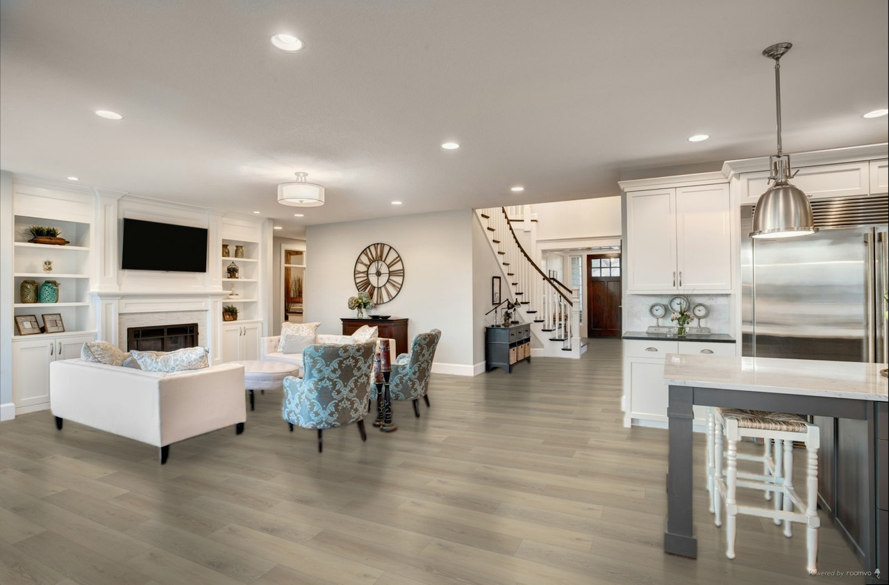 Christina Collection - Pikes Peak Waterproof Luxury Vinyl Plank 9" x 60" with Attached Pad PIKES - Sample