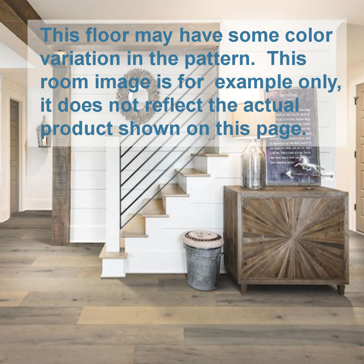 Master Design Premier Rigid Core Cedar Key Oak 9" x 60" Waterproof Vinyl Plank with Attached Pad - Sample