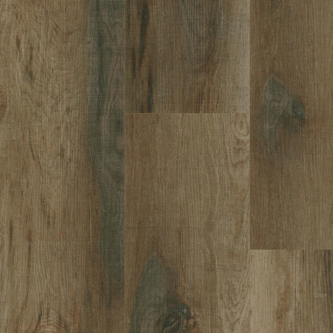 Master Design Premier Rigid Core Gulf Harbor Oak 9" x 60" Waterproof Vinyl Plank with Attached Pad - Sample