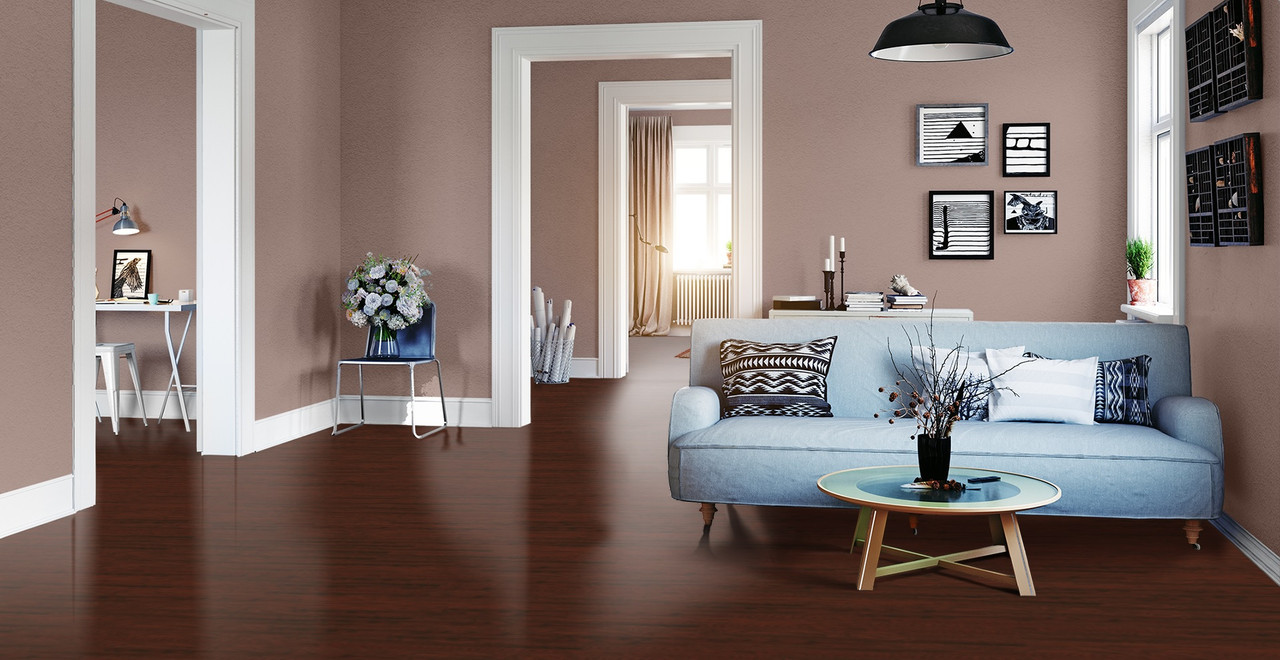 Mannington Builder's Pride Hardwood Mocha Red Oak 3" Wide 3/8" Thick Engineered Hardwood - Sample