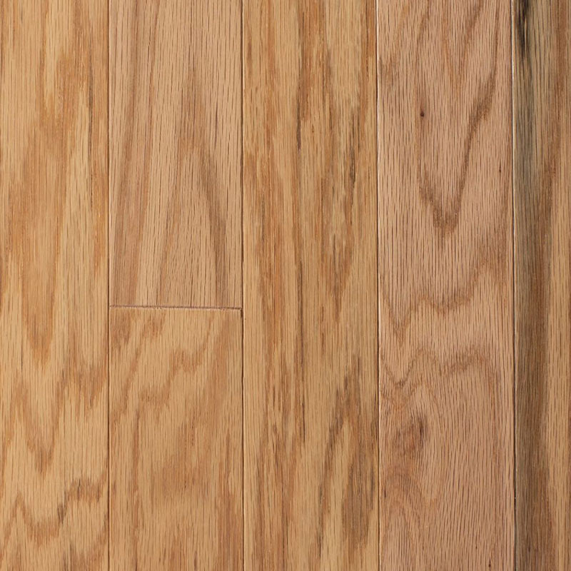 Harris Hardwood Red Oak Natural 5" Wide 1/2" Thick Engineered Hardwood Flooring SPX1575 - Sample