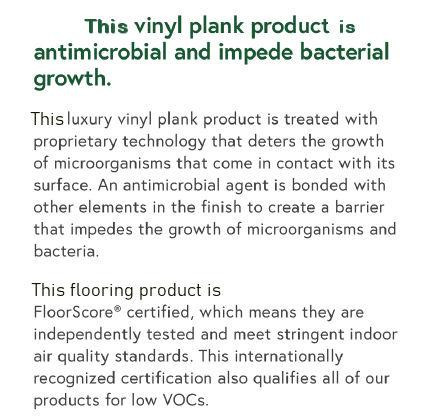 LIMITED TIME OFFER - Hemmingway Collection Coffee Bean Rigid Core 7 x 48 Waterproof Luxury Vinyl Plank with Attached Pad - AC4CB - Sample
