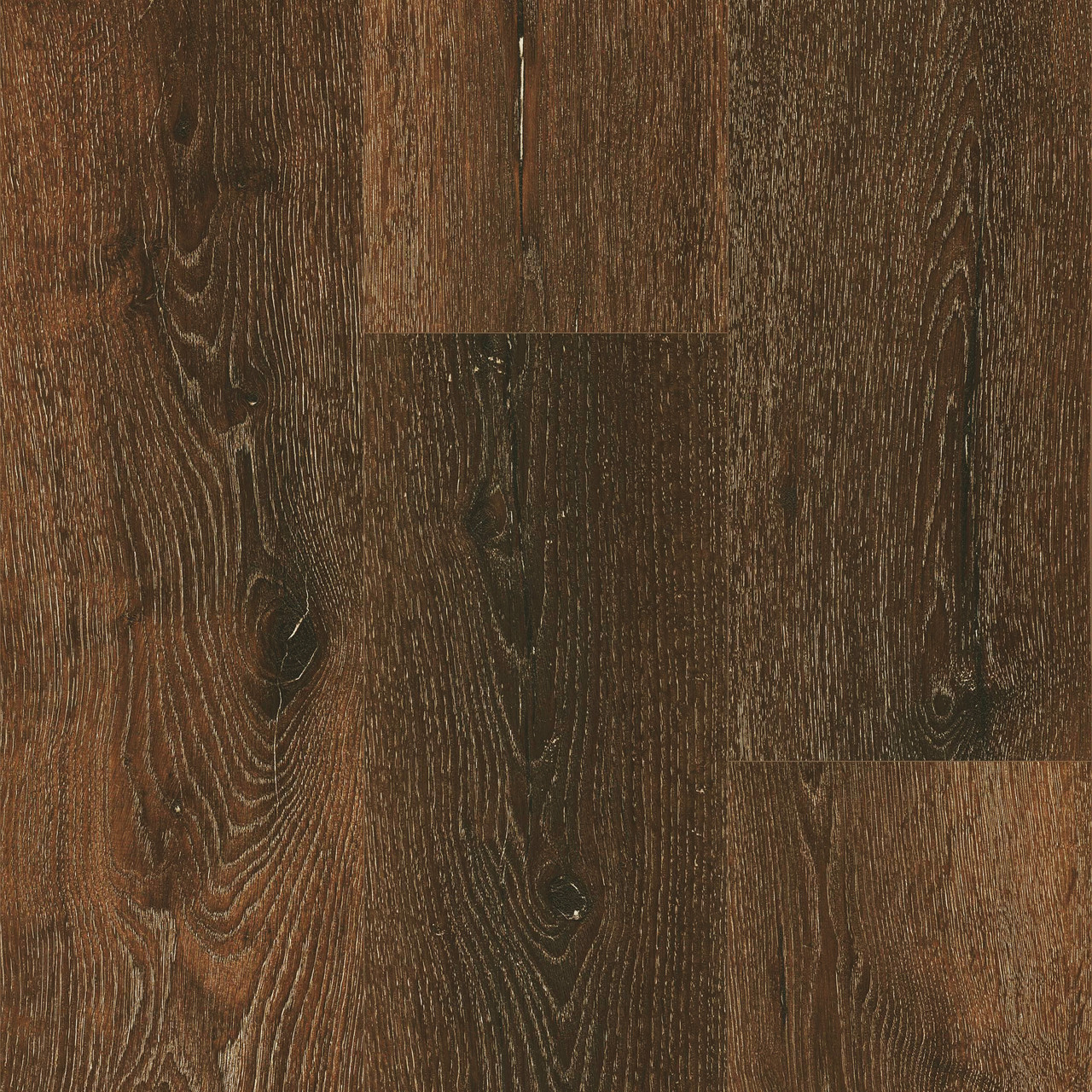 Revolutions Rigid Core Lexington Oak 7" x 60" Engineered Luxury Vinyl Plank with Attached Pad - Sample
