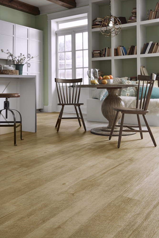 SPECIAL CLOSEOUT - MADE IN THE USA - Shaw Mainstreet Clic - St. Helens - 7" x 48" Waterproof Click Together Luxury Vinyl Plank 02060 - Sample
