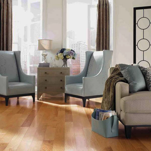 Harris Vintage Hickory Natural 5" Wide 3/8" Thick Engineered Hardwood Flooring 1187 - Sample