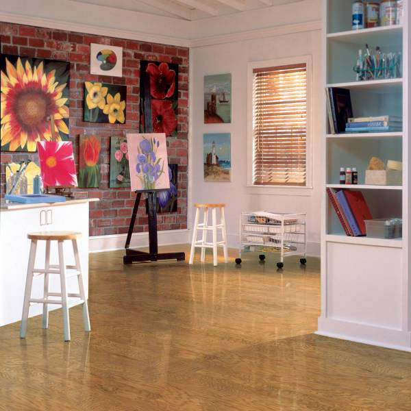 Harris Red Oak Sarron 6.25" Click Together Engineered Hardwood Flooring 2645 - Sample