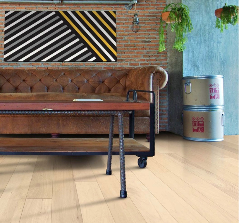 Harris Hardwood Vintage Maple Natural 4.75" Click Together Engineered Hardwood Flooring 1619 - Sample