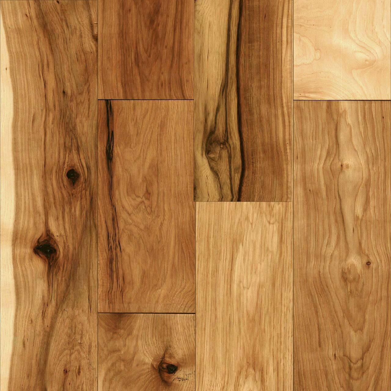 Somerset Blue Label Hickory Character Natural 5" Wide 3/4" Solid Hardwood Flooring 96HC5 - Sample