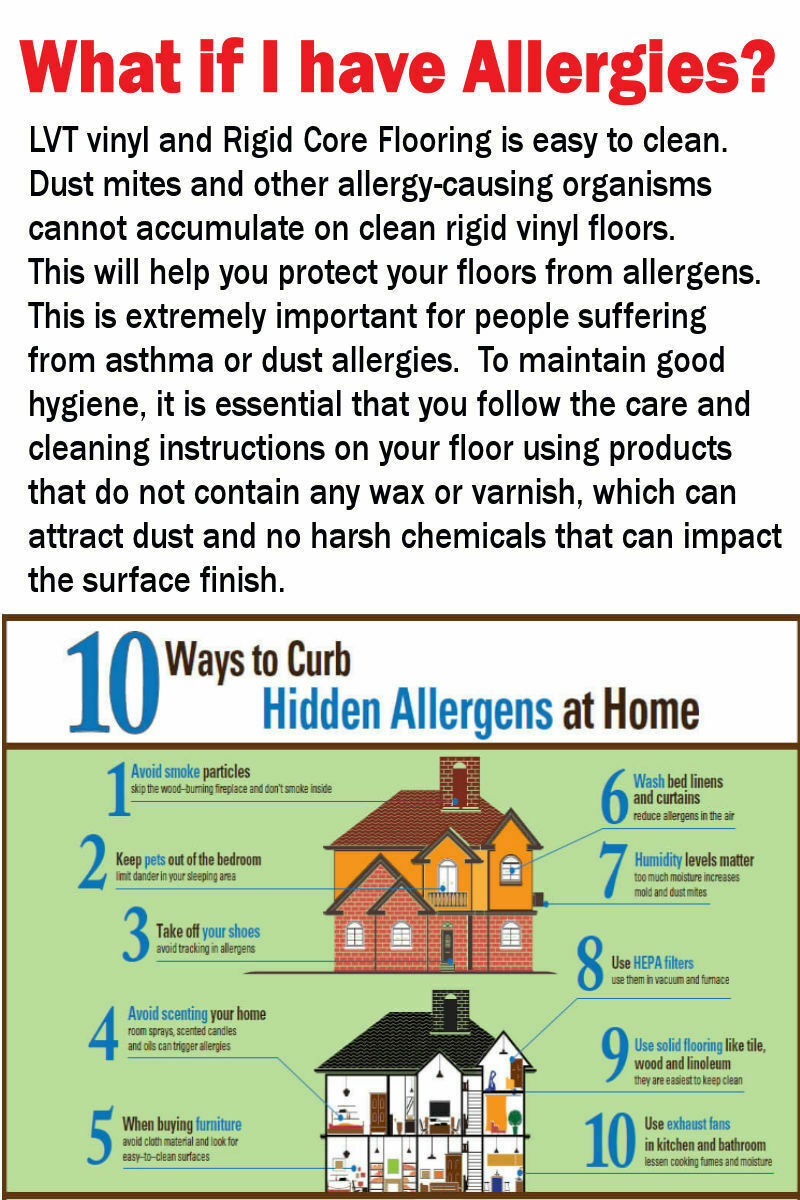 Master Design Yukon Collection Aspen Hickory Rigid Core Waterproof Flooring 9" x 60" Waterproof Luxury Vinyl Plank Flooring DE0164 - Sample