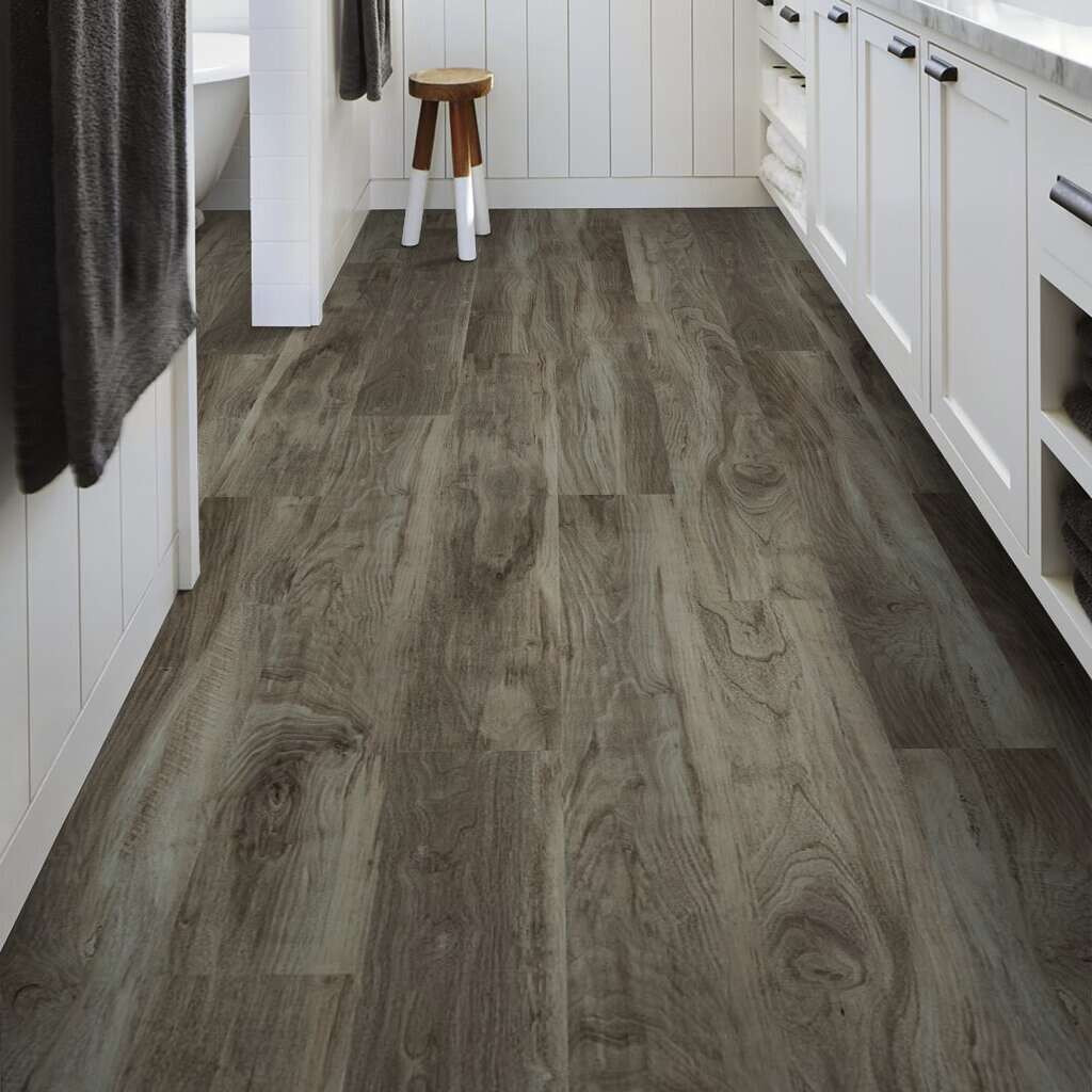 SPECIAL BUY Shaw Parkview Beaumont Street Waterproof WPC Luxury Vinyl Plank 7" x 48" with Attached Pad 0568 - Sample