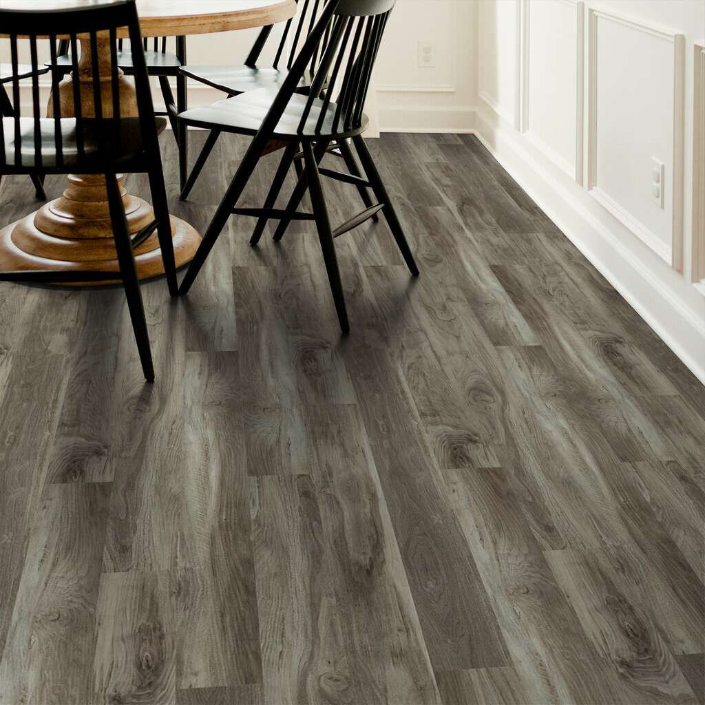 SPECIAL BUY Shaw Parkview Beaumont Street Waterproof WPC Luxury Vinyl Plank 7" x 48" with Attached Pad 0568 - Sample