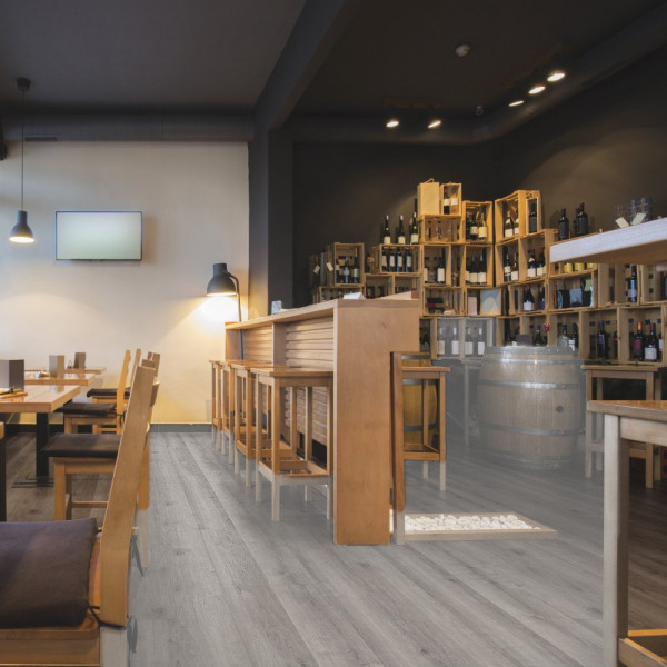 Special Buy Out - COREtec Pro Plus XL Enhanced North Star Oak 9" x 72" Waterproof Luxury Vinyl Plank Flooring with Attached Cork CC975 - Sample